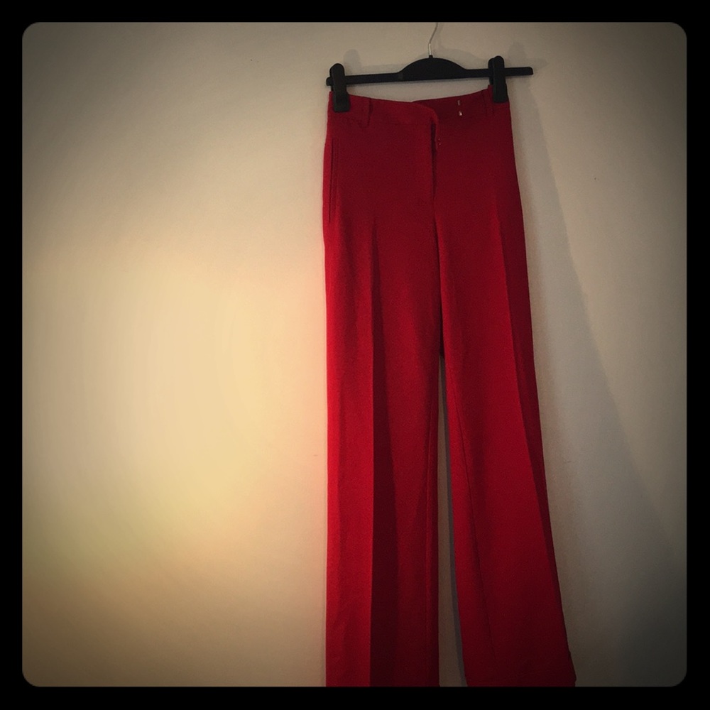 Ruby Red Dress Pants - Picture 1 of 3